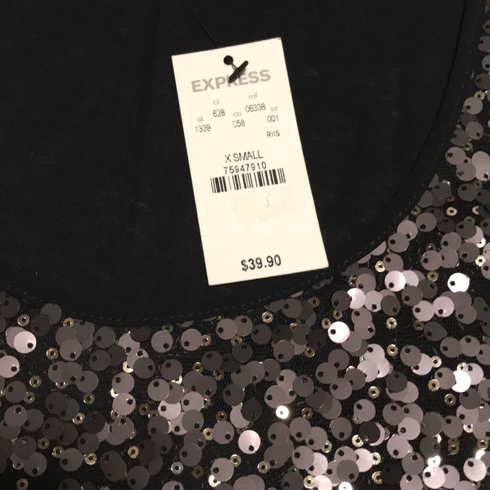 Express Sequin Front Tank - Picture 6 of 6